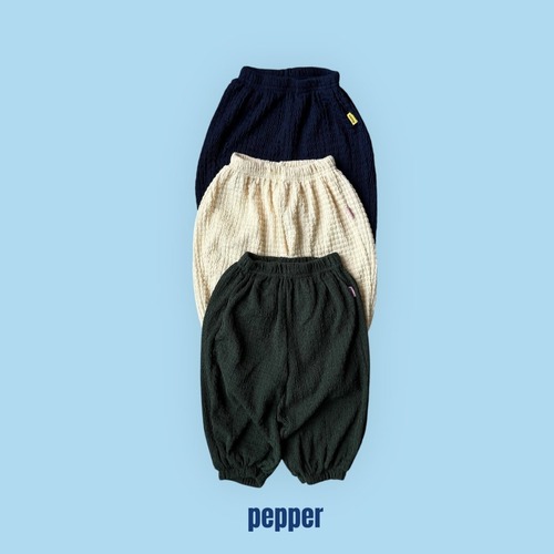 [予約][送料無料]《pepper》Seaweed Summer Jogger(kids)36