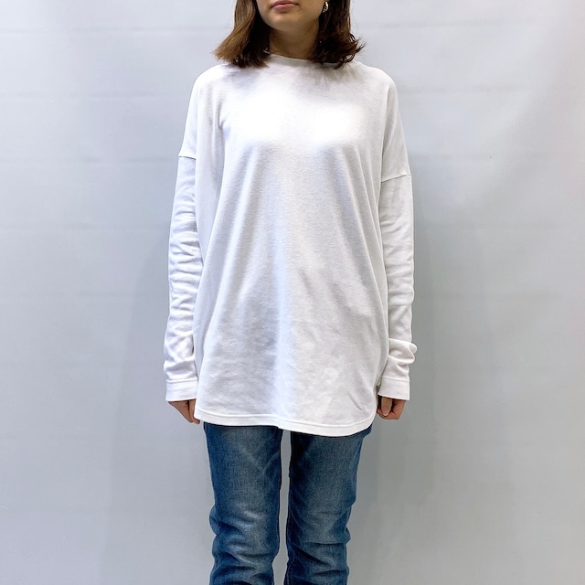 BED&BREAKFAST(ベッドアンドブレックファースト)Spin air Superior Pima100 Big L/S Tee 2022春物新作 [送料無料]