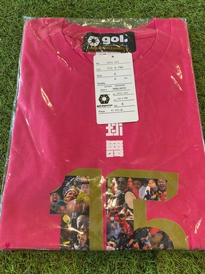 球舞　15周年T-shirt(pink)