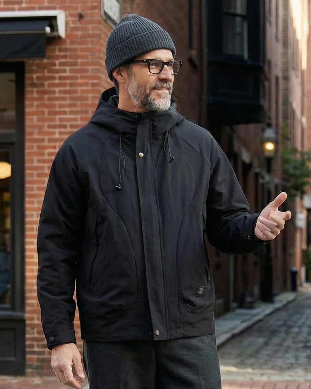 アーバンバランス フーデッドライトジャケット 2色 A0287