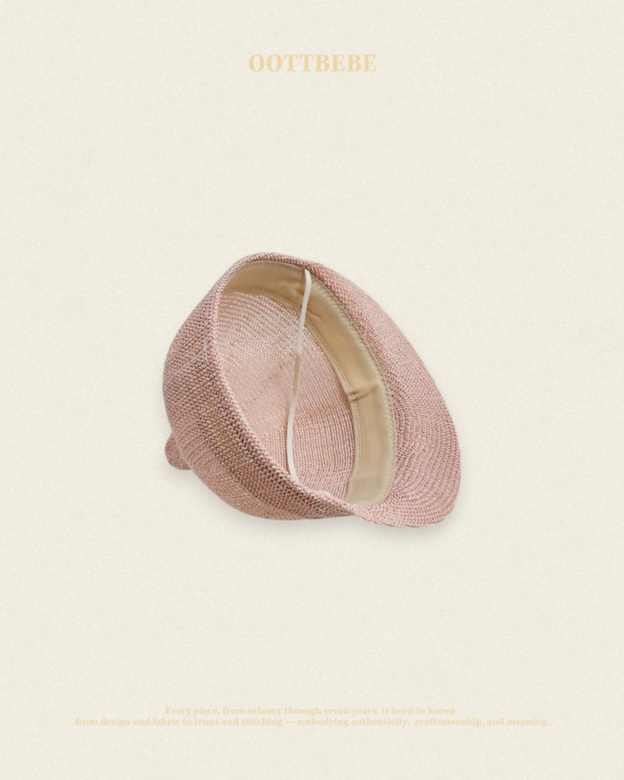 [oottbebe] Cone-shaped cap / [오뜨베베] 꼬깔지사캡