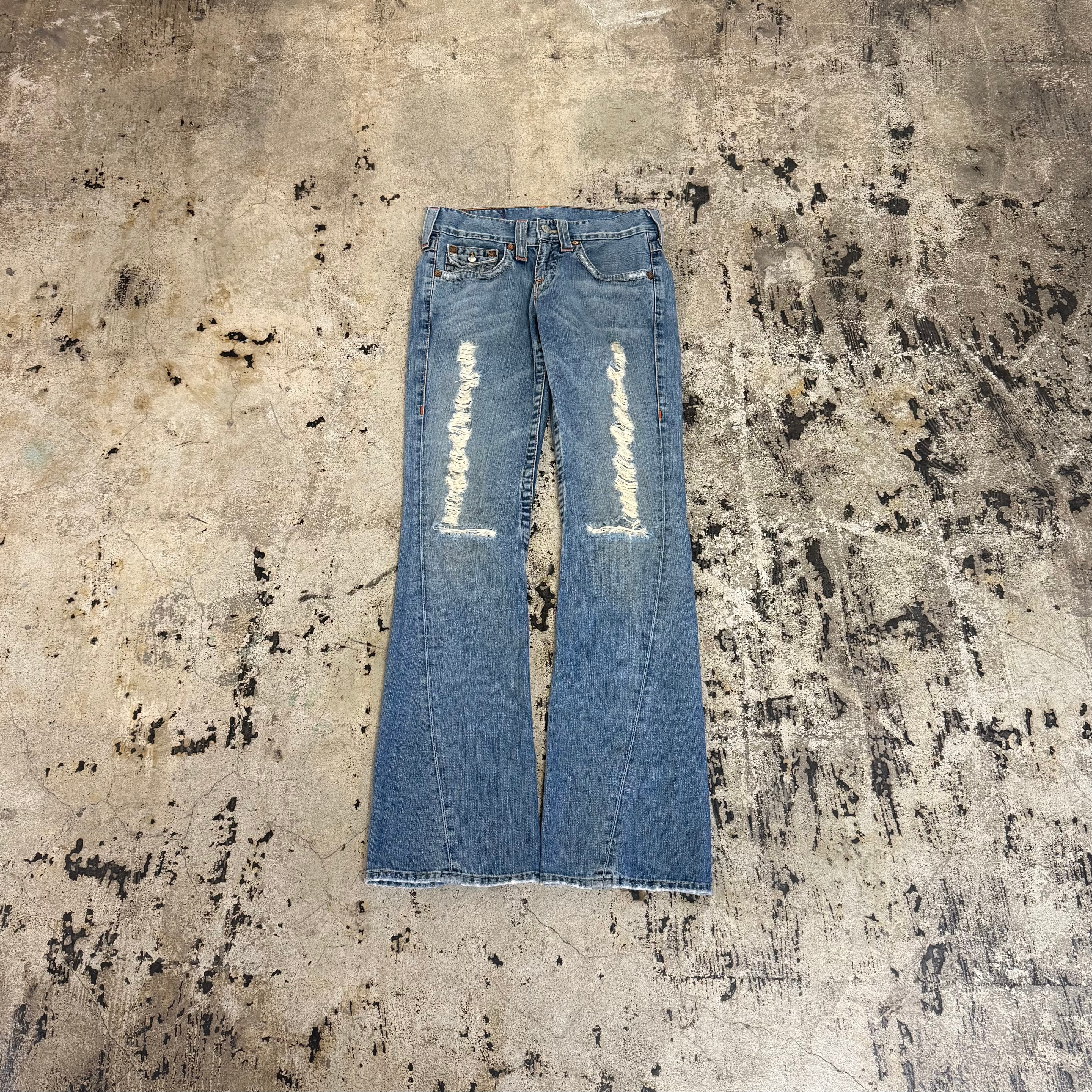 00s TRUE RELIGION STITCH STRAIGHT DENIM | GALAXIES