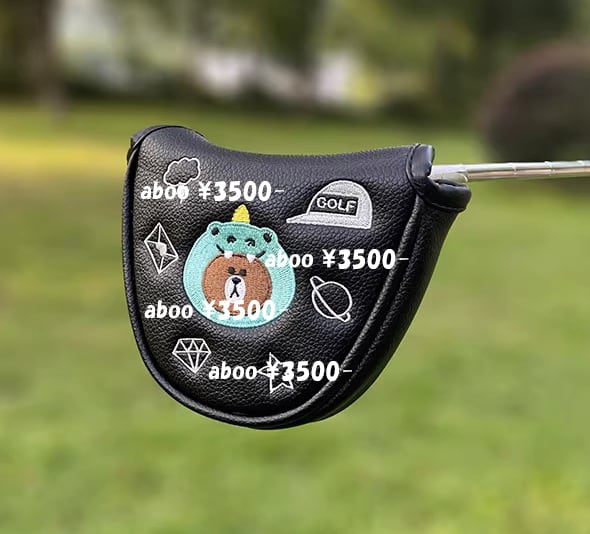 Malbon golf マルボンゴルフヘッドカバー 4個セット 緑 新製品大人気4