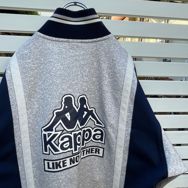 【XLサイズ】90's Kappa カッパ Track Jacket デカロゴバックプリント入り