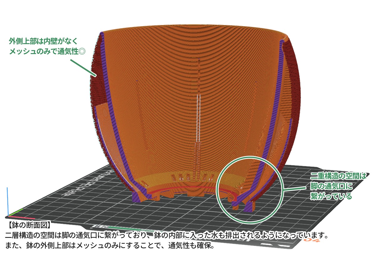 ころん鉢2.0 (4号サイズ)｜オフホワイト