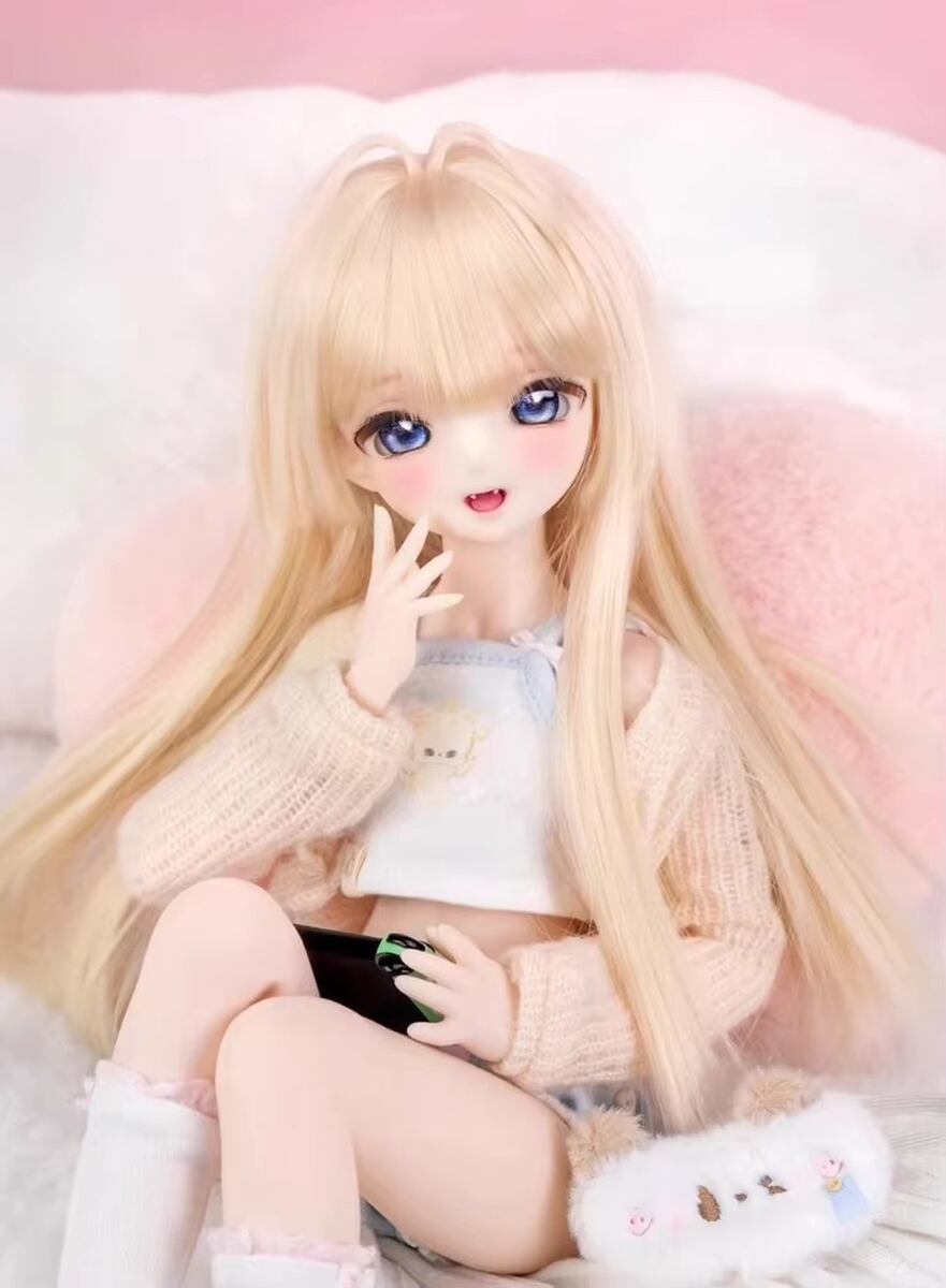 ドールヘッド カスタムドール 素体 1/4 メイクアップなし BJD 球体関節