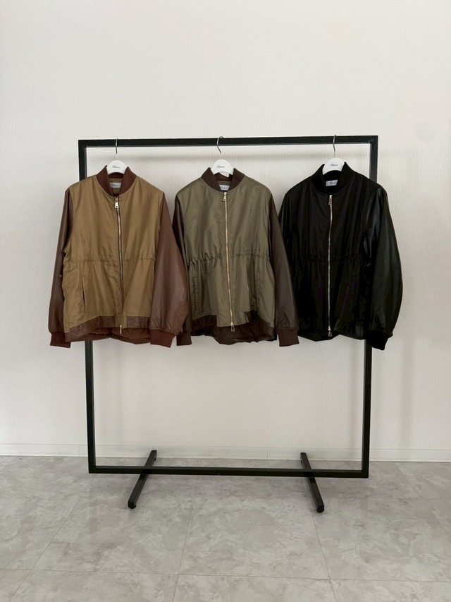 【ご予約】BO26-702J Mixed Material Quilted Blouson【boutiqueordinary】