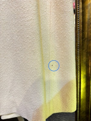 60’s white tweed coat