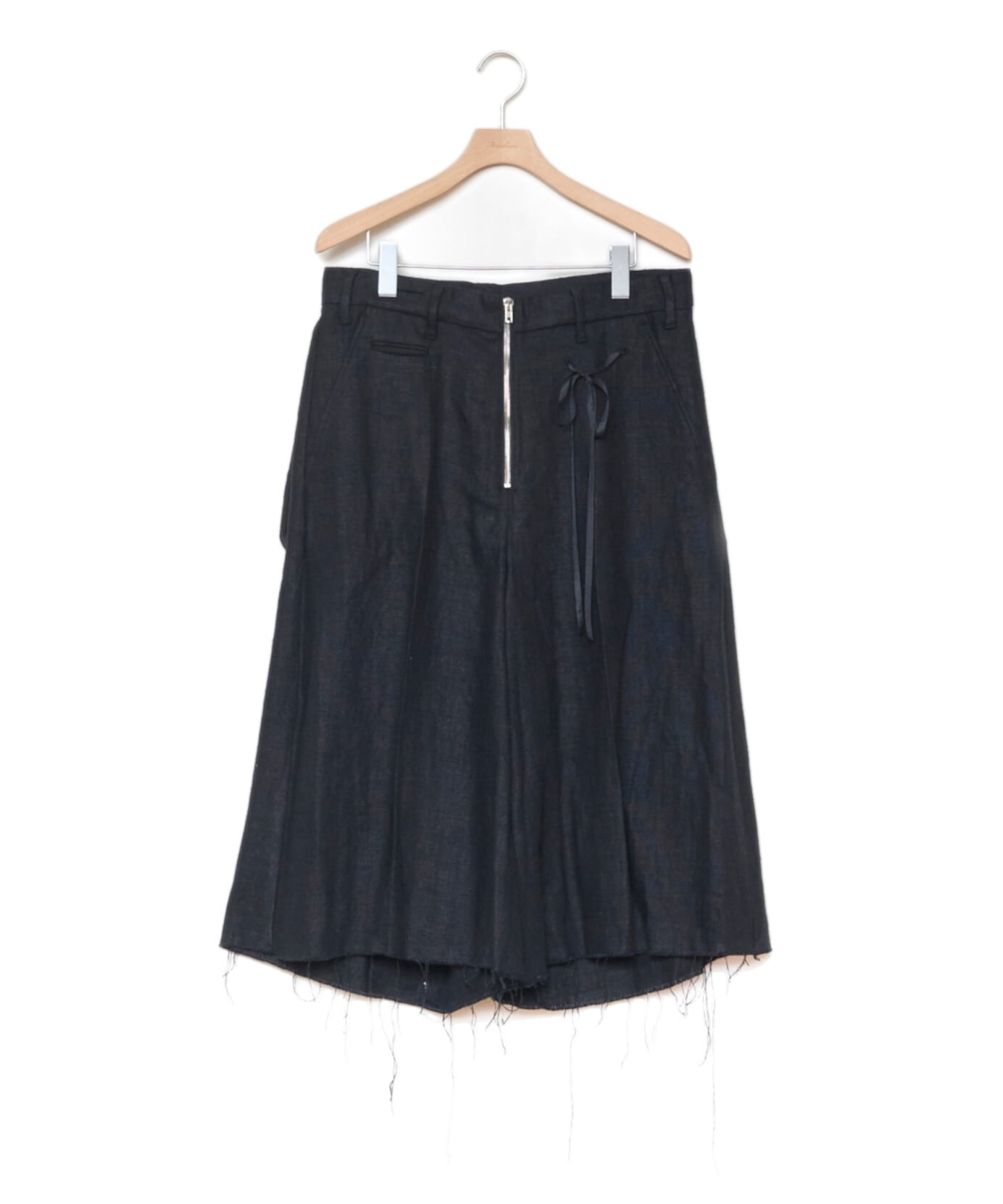 Midorikawa / MID26SS-PT02 CROPPED CULOTTES PANTS (BLACK