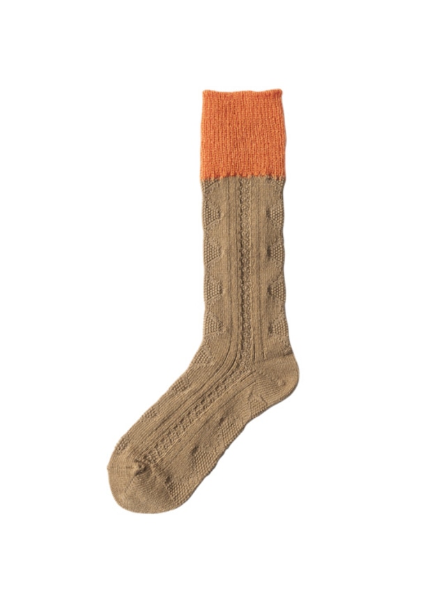 【TRICOTE】CABLE SOCKS　TR13SO022