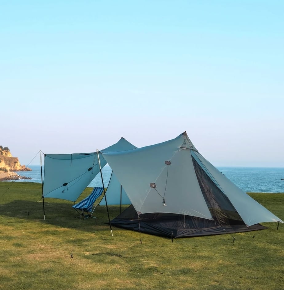 Pre Tents プレテント Bealock / Brown ベアロック Pretents 「Bealock / Brown」 大型シェルター テント ベアロック ビー