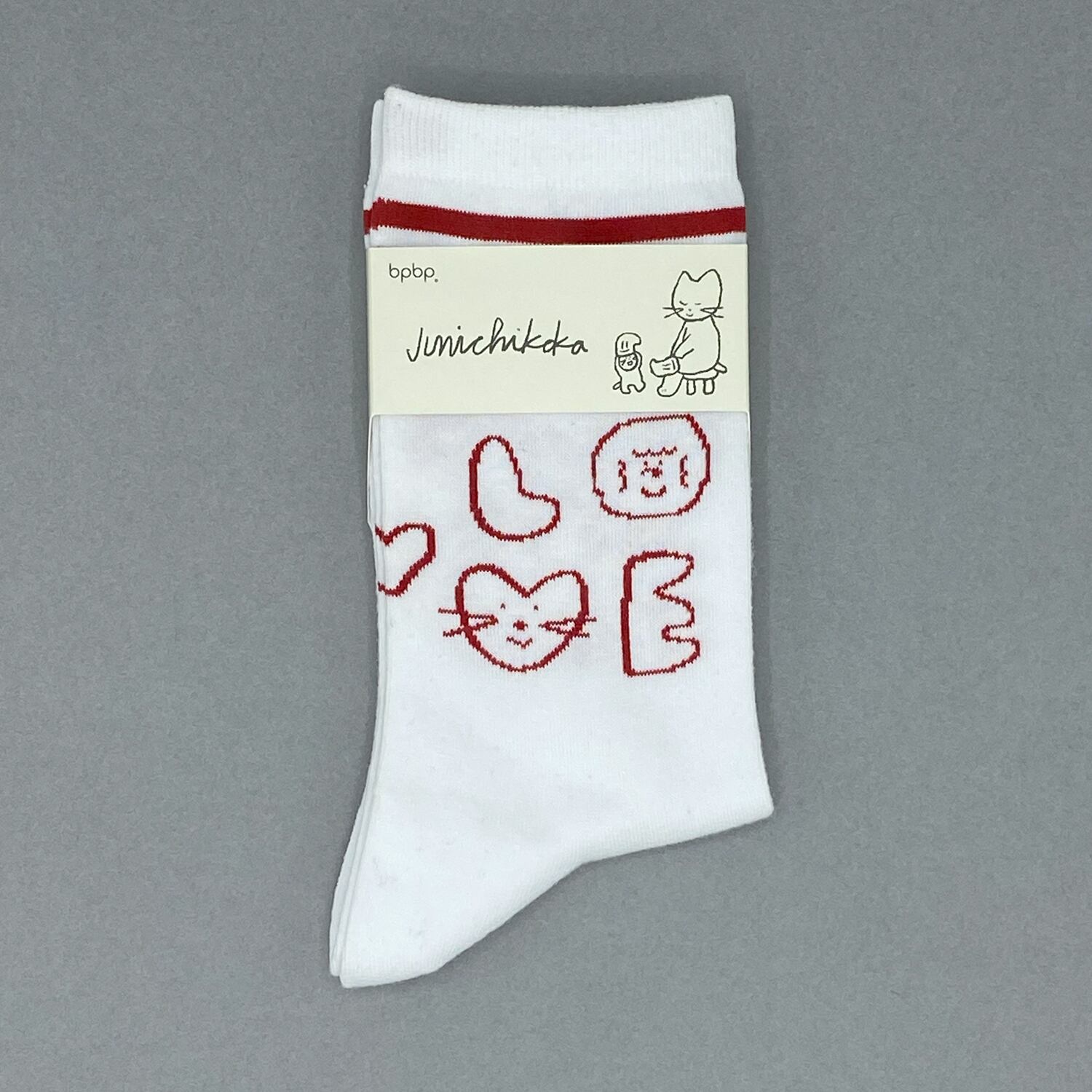 Junichi Koka】江夏潤一 LOVE ALWAYS WITH YOU SOCKS ソックス | bpbp