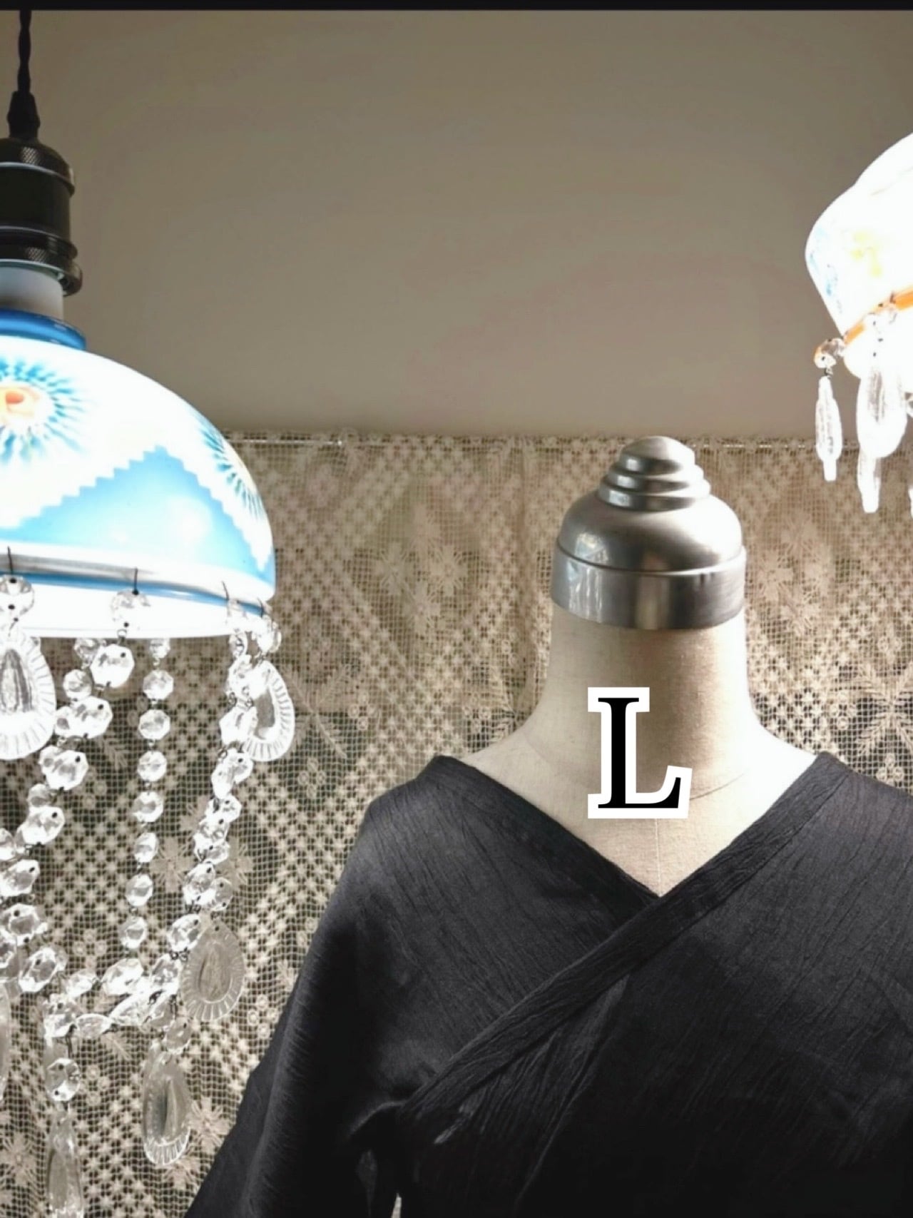 本麻すりっぷ黒】Lサイズ(税込・送料別) | みずのの店