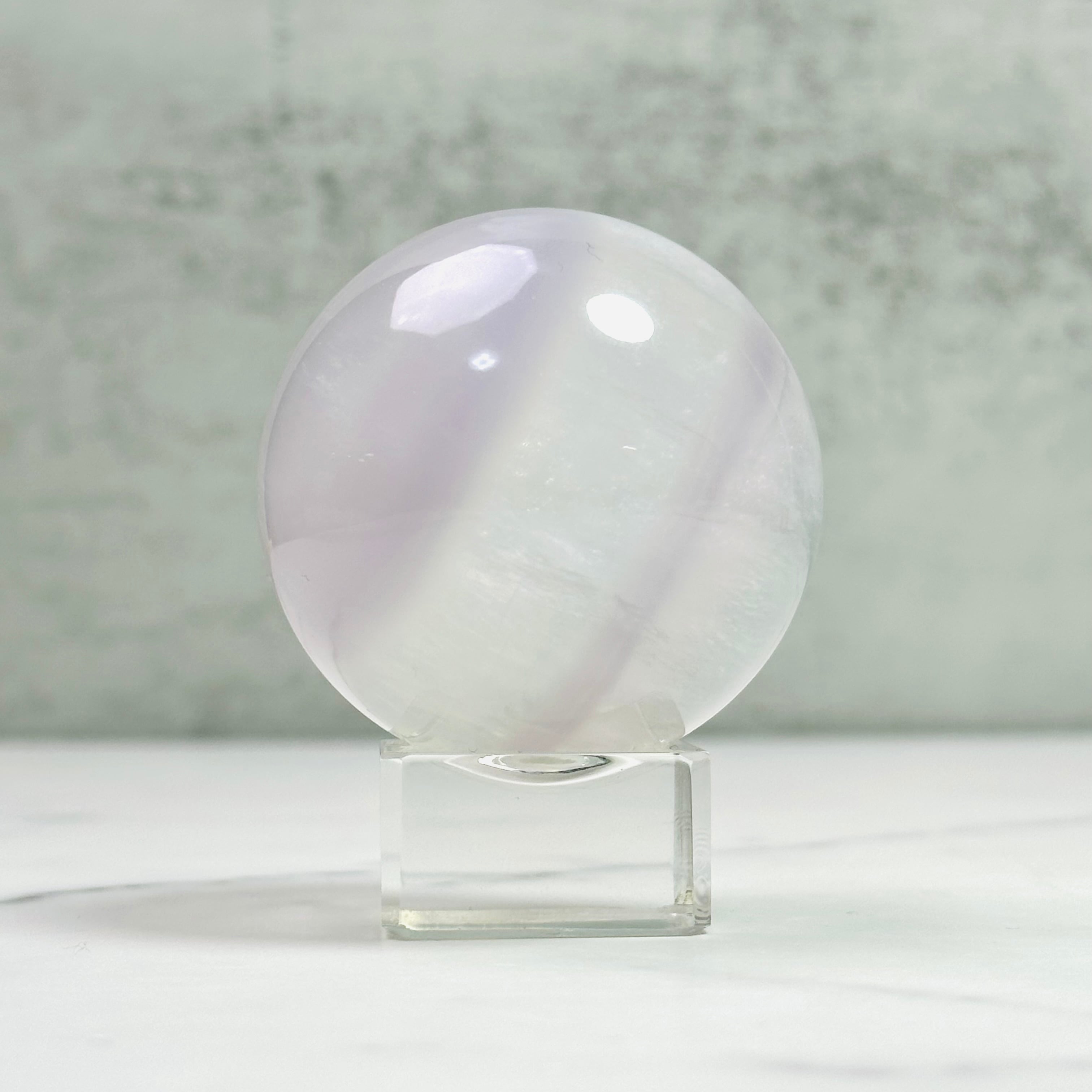 癒しの天然石｜イットリウムフローライトのスフィア Φ40mm | Mt.Sophia