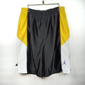 ジョーダン　ショーツ　ブラック　イエロー　L