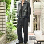 BURMA RUN leather flight jacket