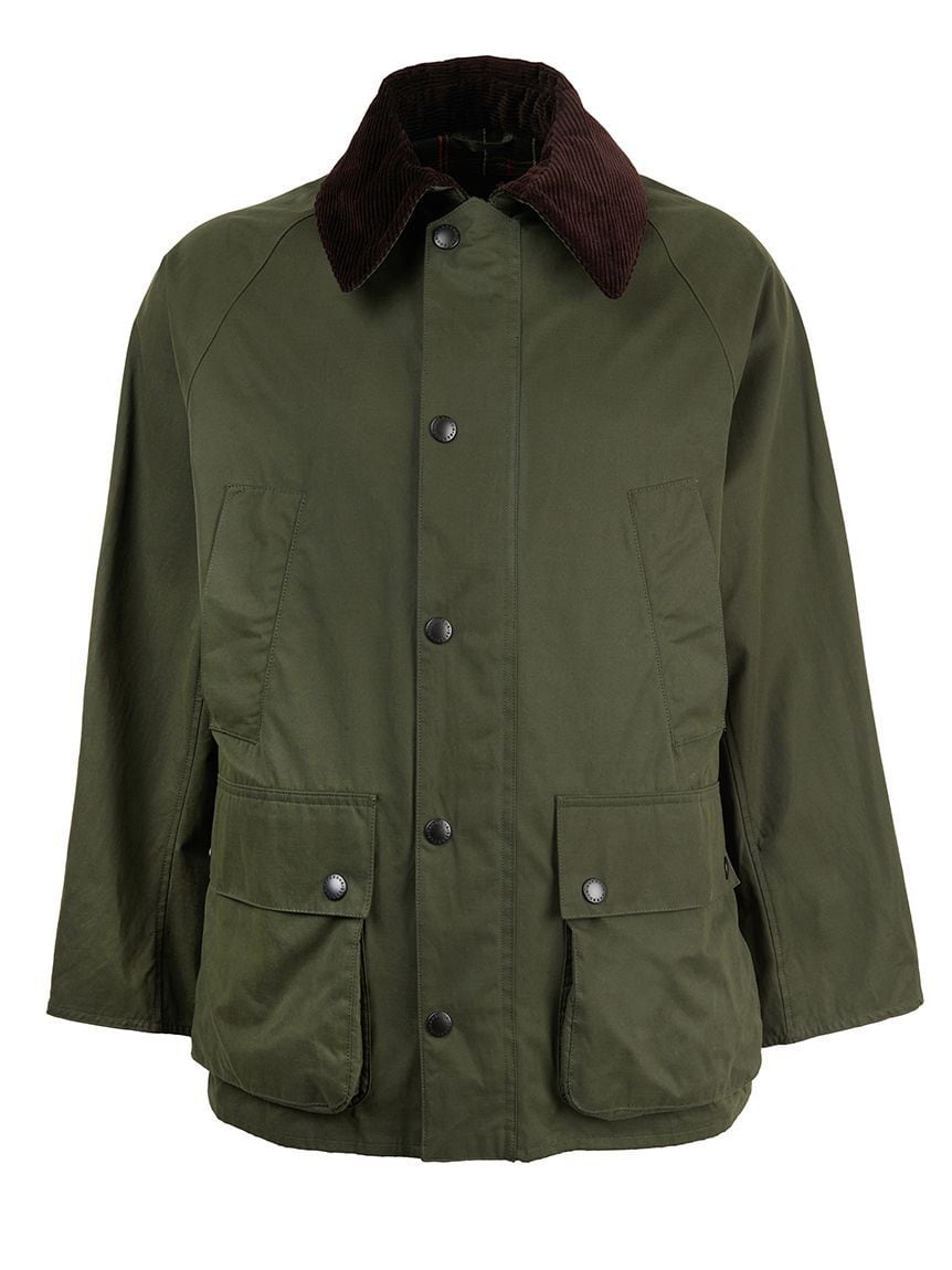 Barbour (ﾊﾞﾌﾞｱｰ) - OS PEACHED BEDALE (ｵｰﾊﾞｰｻｲｽﾞﾋﾞﾃﾞｲﾙﾋﾟｰﾁｽｷﾝ) SAGE