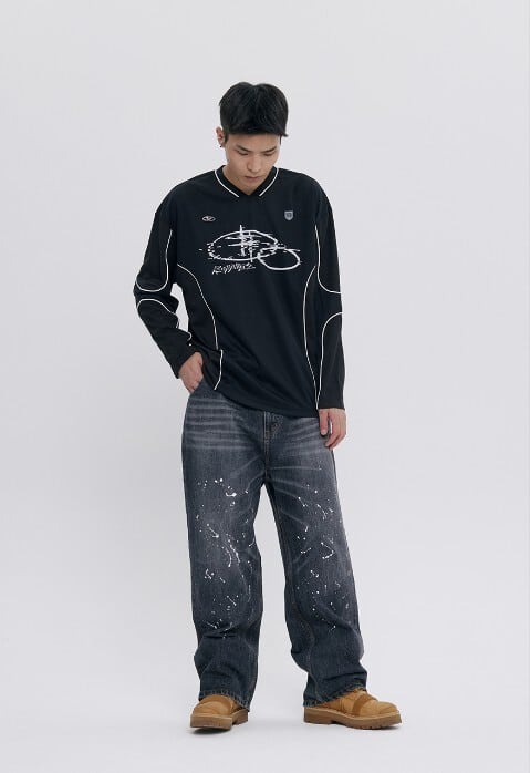 ☆SEVENTEEN エスクプス 着用！！【ROMANTIC CROWN】PIPING SPORT