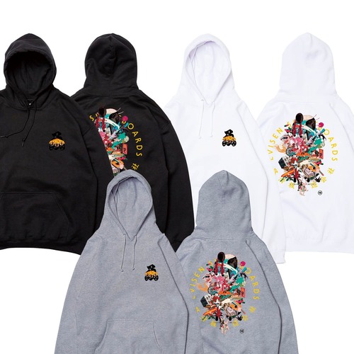 EVISEN SKATEBOARDS - UKIYO PARADISE HOODIE