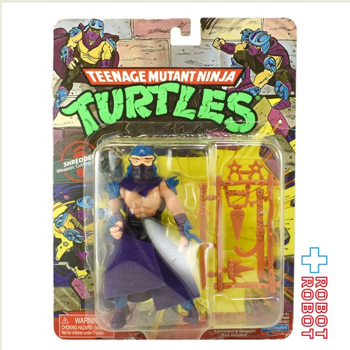 ※難有り:プレイメイツ タートルズ TMNT オリジナル・クラシック シュレッダー 4インチ ベーシックフィギュア