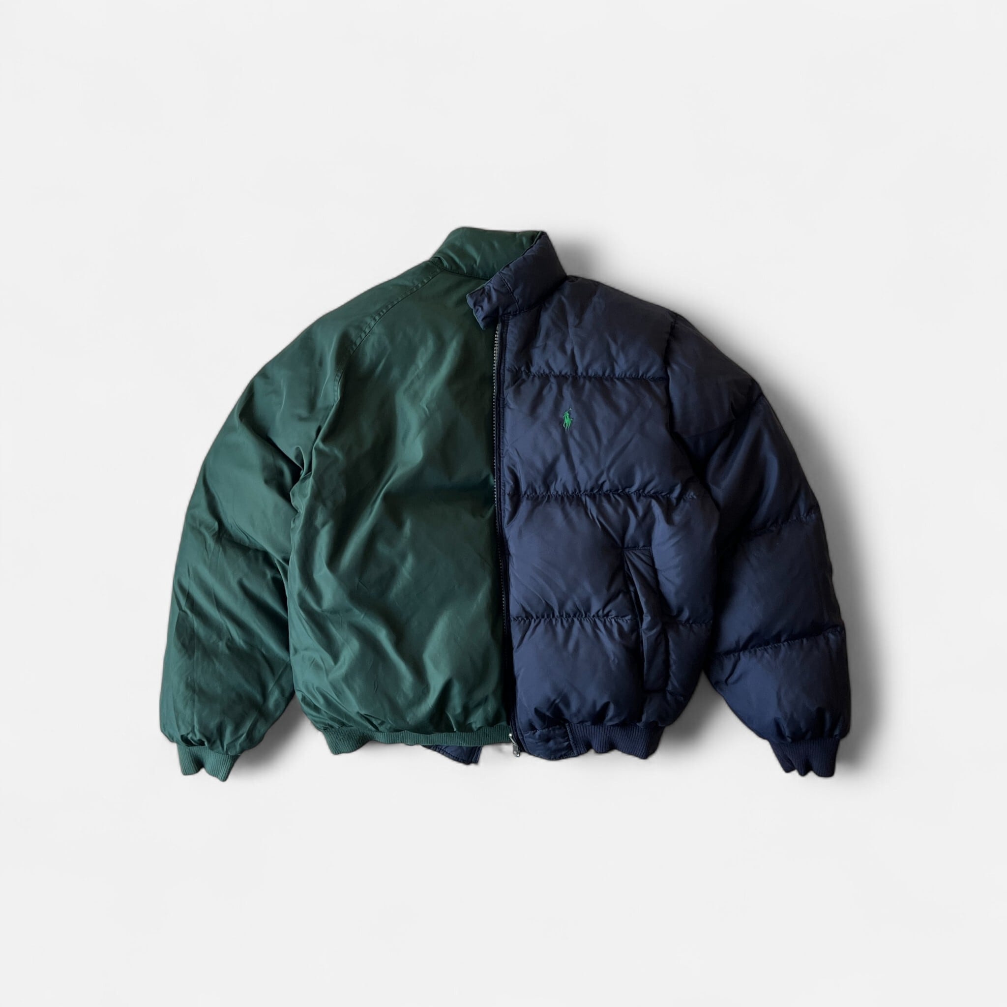 90s POLO by Ralph Lauren Lamb Leather Blouson Black L | assemble store