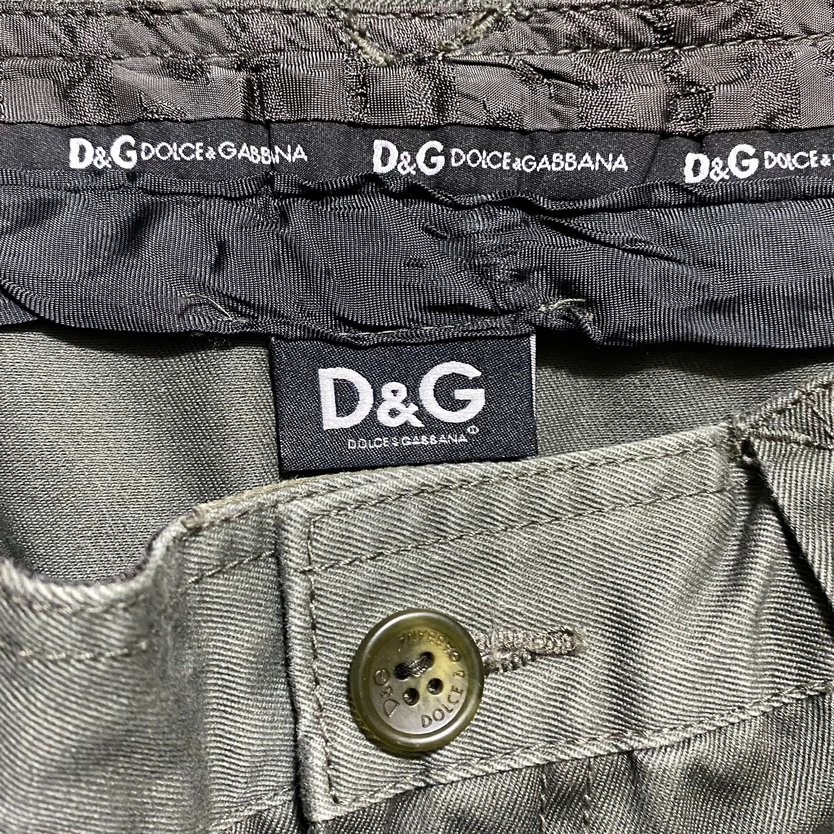 D&G multi-pockets cargo pants | NOIR ONLINE