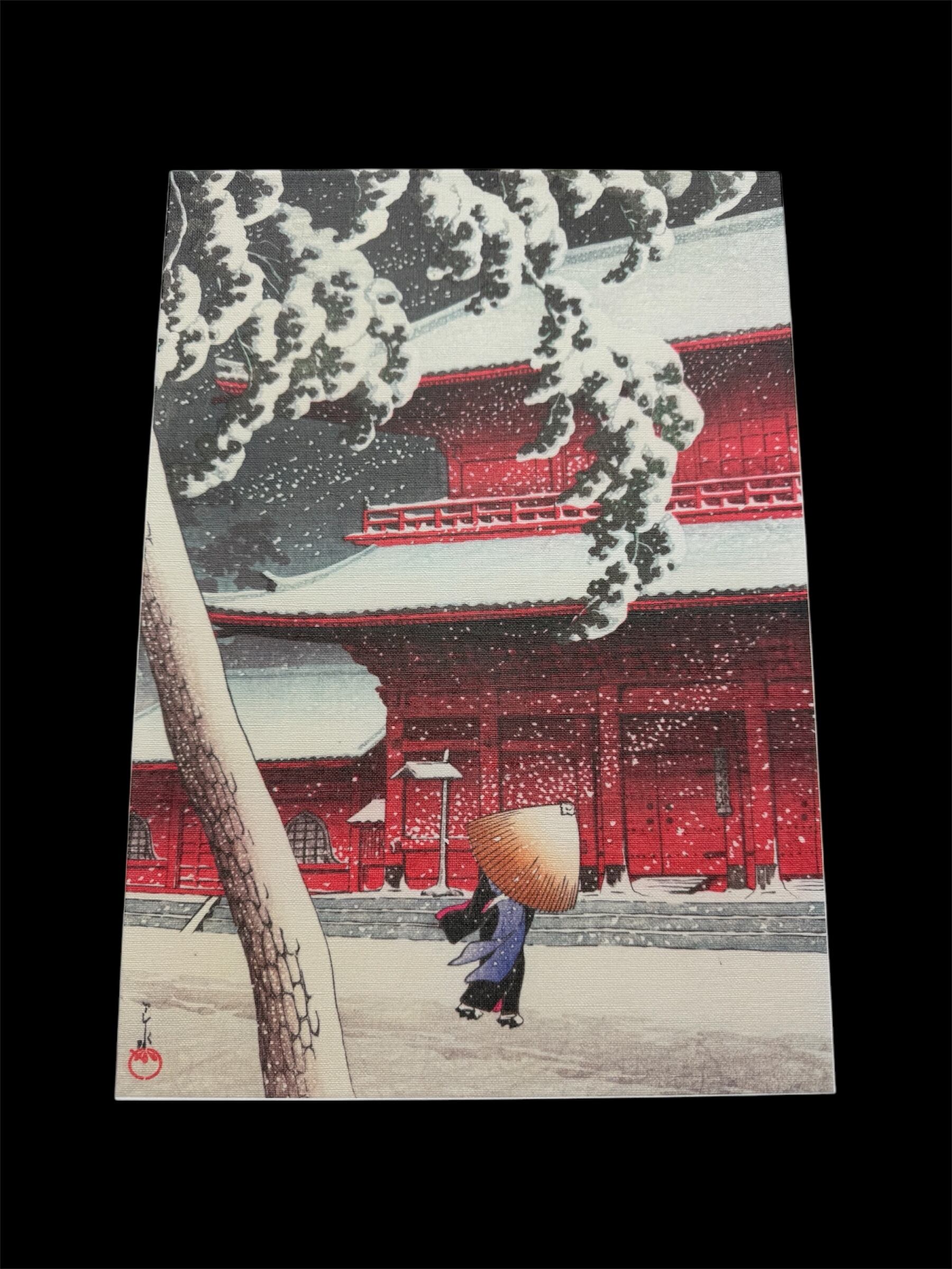 木製パネルアート 歌川国芳 みかけハこハゐが とんだいゝ人だ