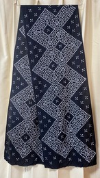 注染手ぬぐいストール St 黒 クロスバンダナ2 0 Sugee Textile