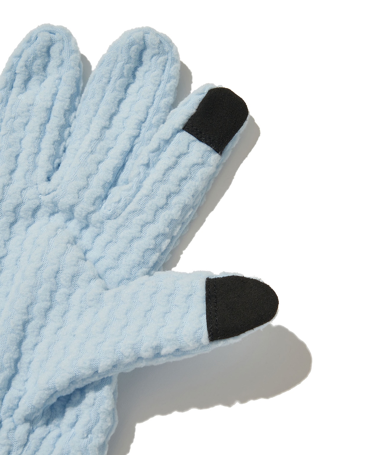 CALORA FLEECE GLOVES_SKY BLUE