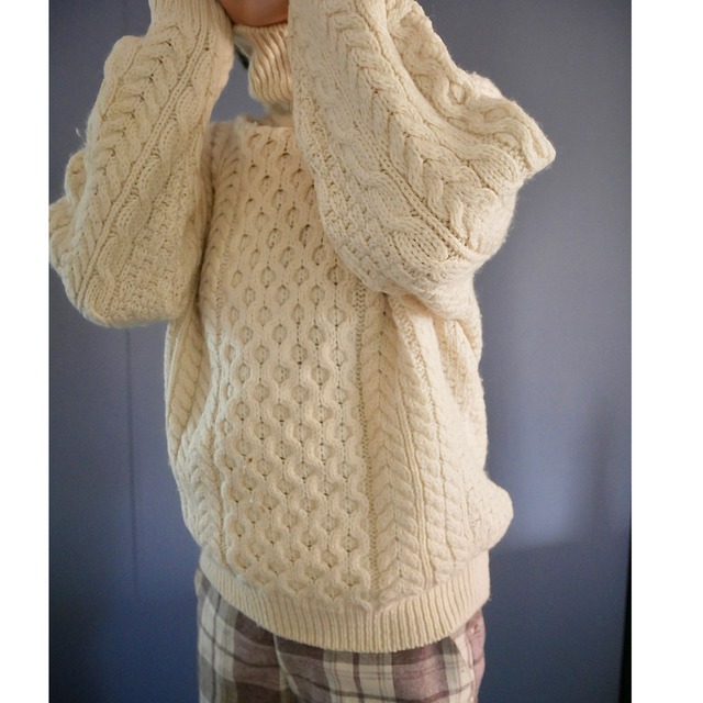 Merino wool turtle knit
