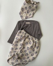 韓国子供服 / 26Autumn / Aosta / ボートネックTシャツ / 秋服 *S~XXL*