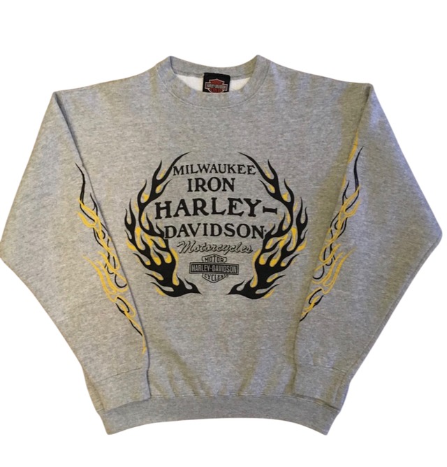 Mickey Mouse Raglan Sweat Crew / Disney Official / M / Made in USA / 80s