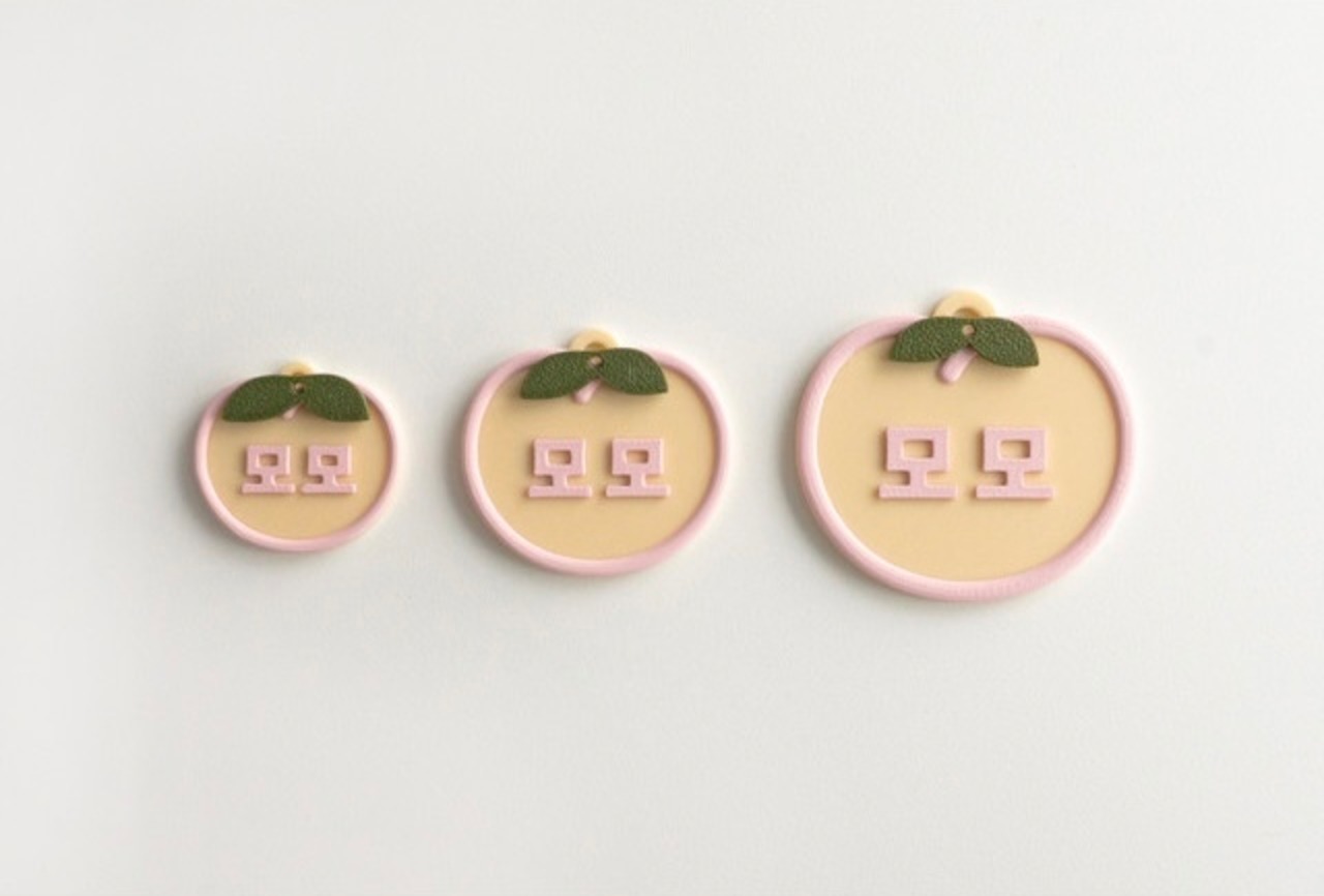 【予約】[ Snugroo ] Name Tag｜Peach（季節限定） - 3