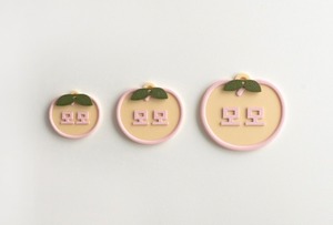 【予約】[ Snugroo ] Name Tag｜Peach（季節限定）