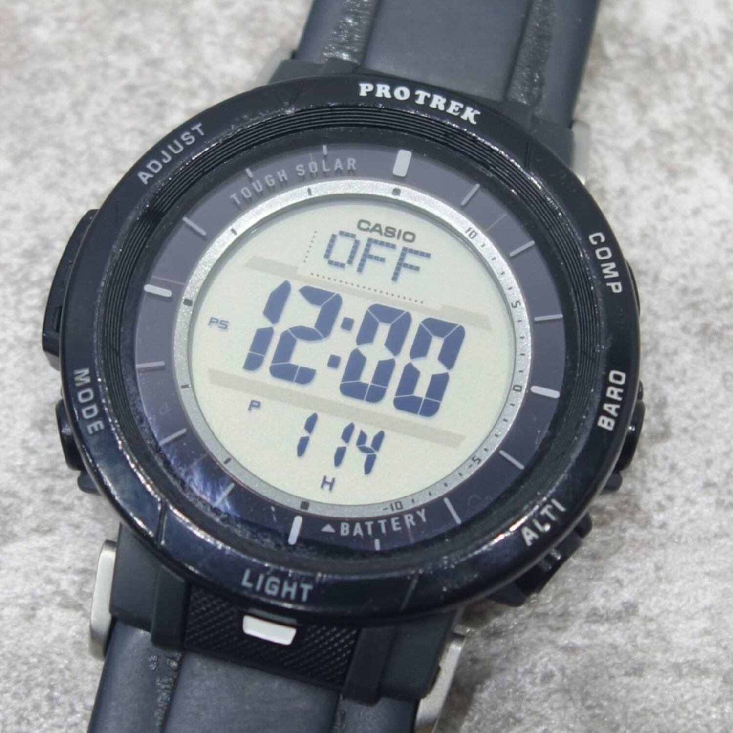 カシオ CASIO PRO TREK 3499 PRG-30 デジタル ソーラー ウォッチ 時計