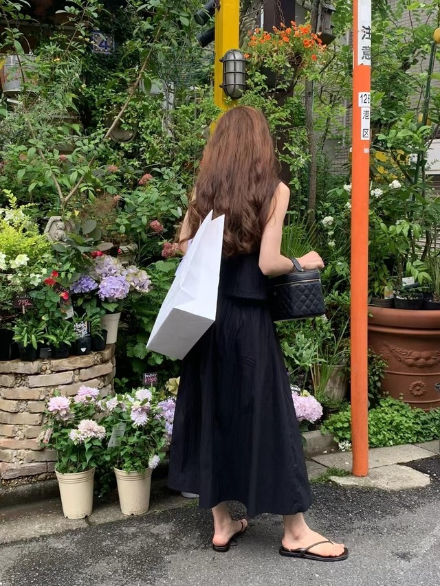 (OUNCE) collin banding skirt / 2color