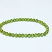 ペリドット ブレスレット 5mm メール便可 一点物 111-50615