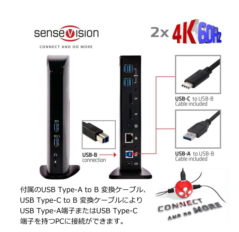 Plugable USB-C 変換グラフィックアダプタ Display link LDE-SX015U