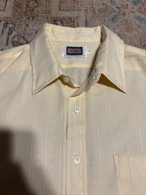80s / Vintage / Jacquard Pattern Shirts / REMAKE Shirts