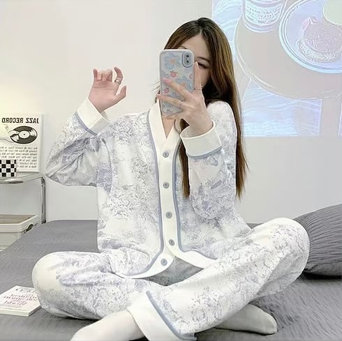ペインティングマタニティパジャマ♡