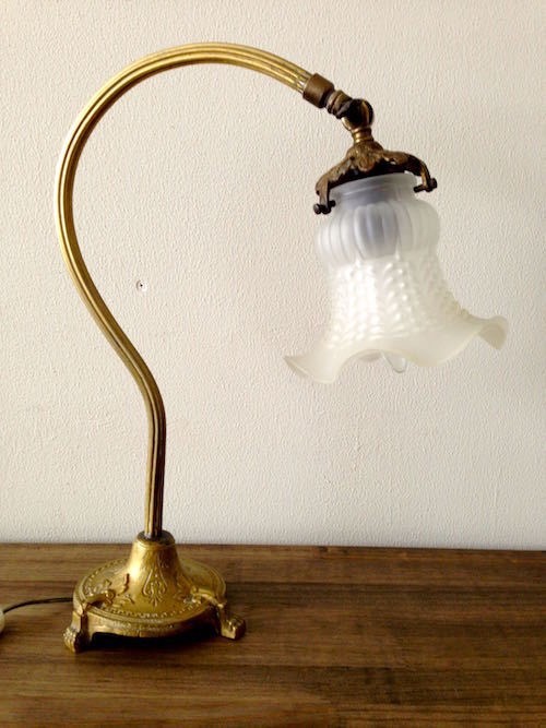 Antique Art Nouveau Lamp