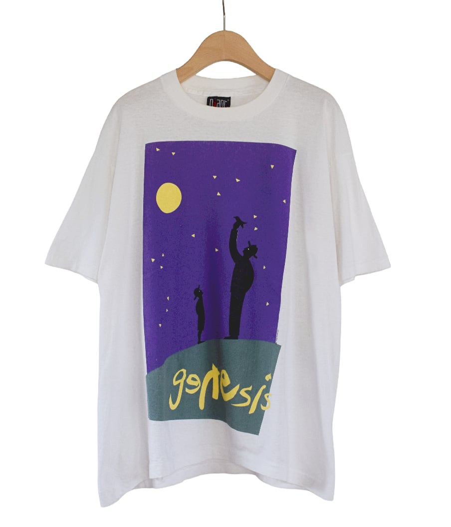 おトク情報がいっぱい！ パキ綿 ジェネシス バンドTシャツ ビンテージ