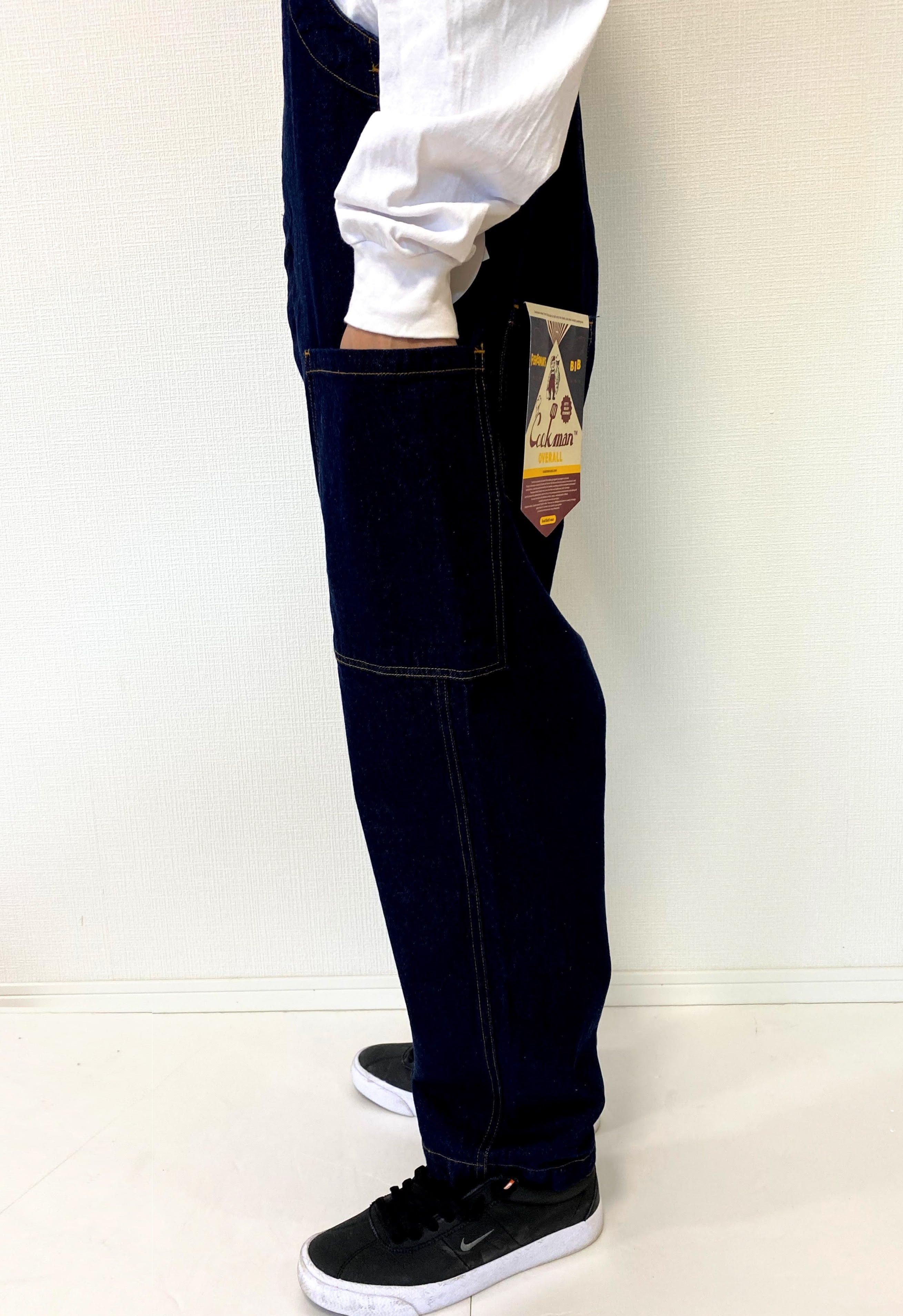 送料無料】クックマン フィッシャーマンズオーバーオール つなぎ COOK