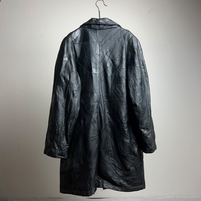 Patchwork Leather Coat SIZE L 【1202A39】【送料無料】 【公式】Thrift Tokyo