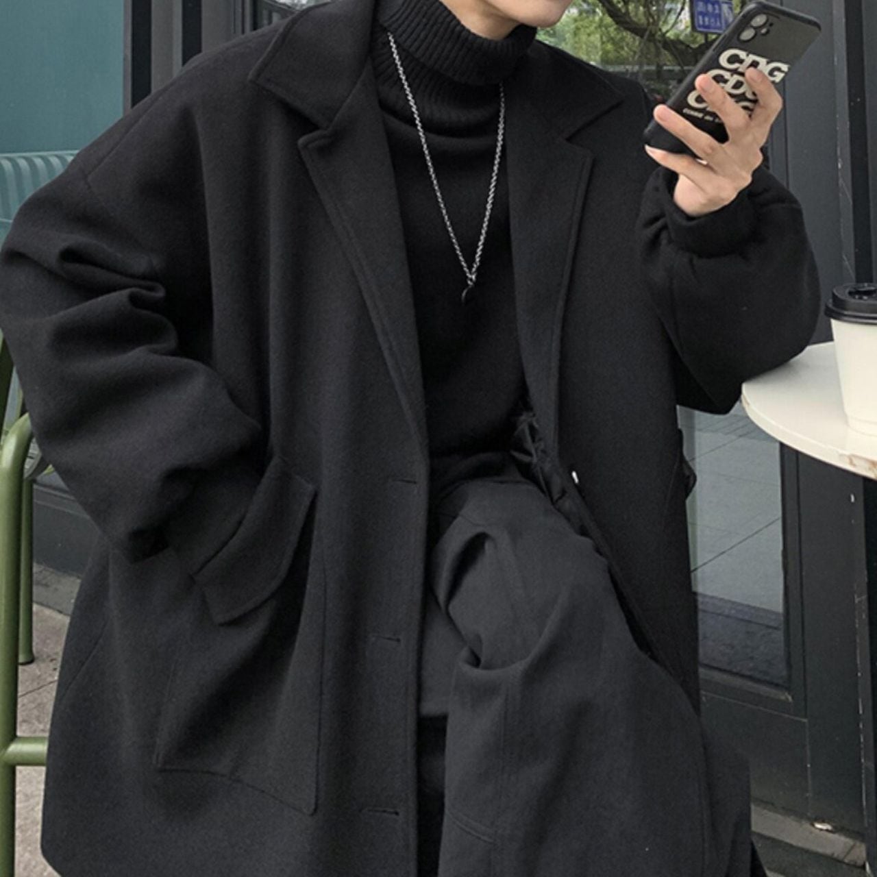 Wool overcoat(MT1729)