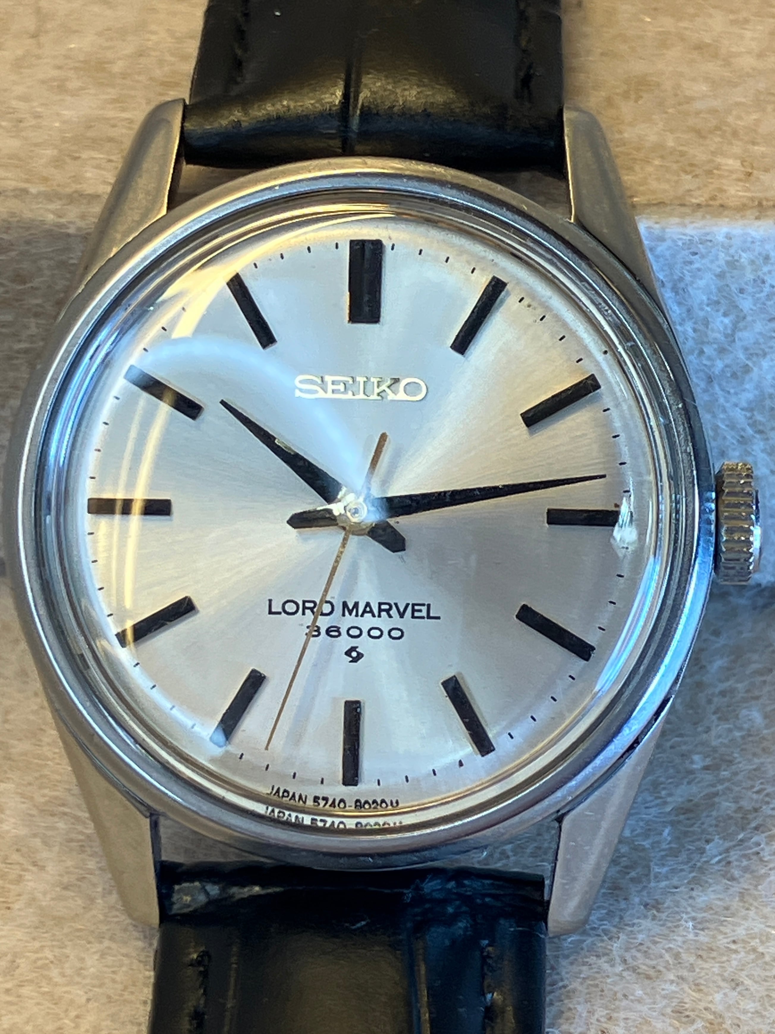 1978年1月製】SEIKO 5 ACTUS 7019-5010／自動巻き TV緑薄黄色文字盤