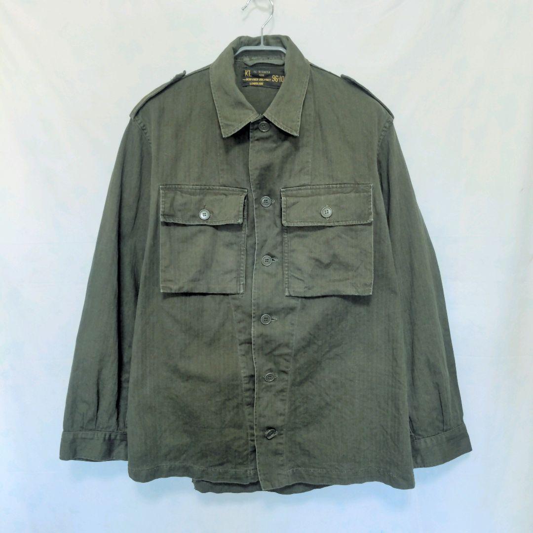 レア 60s オランダ軍 HBT フィールドシャツジャケット ミリタリー