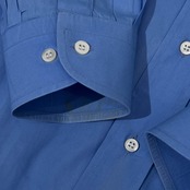 Hugo Boss ヒューゴボス 長袖 コットンシャツ /ブルー メンズ