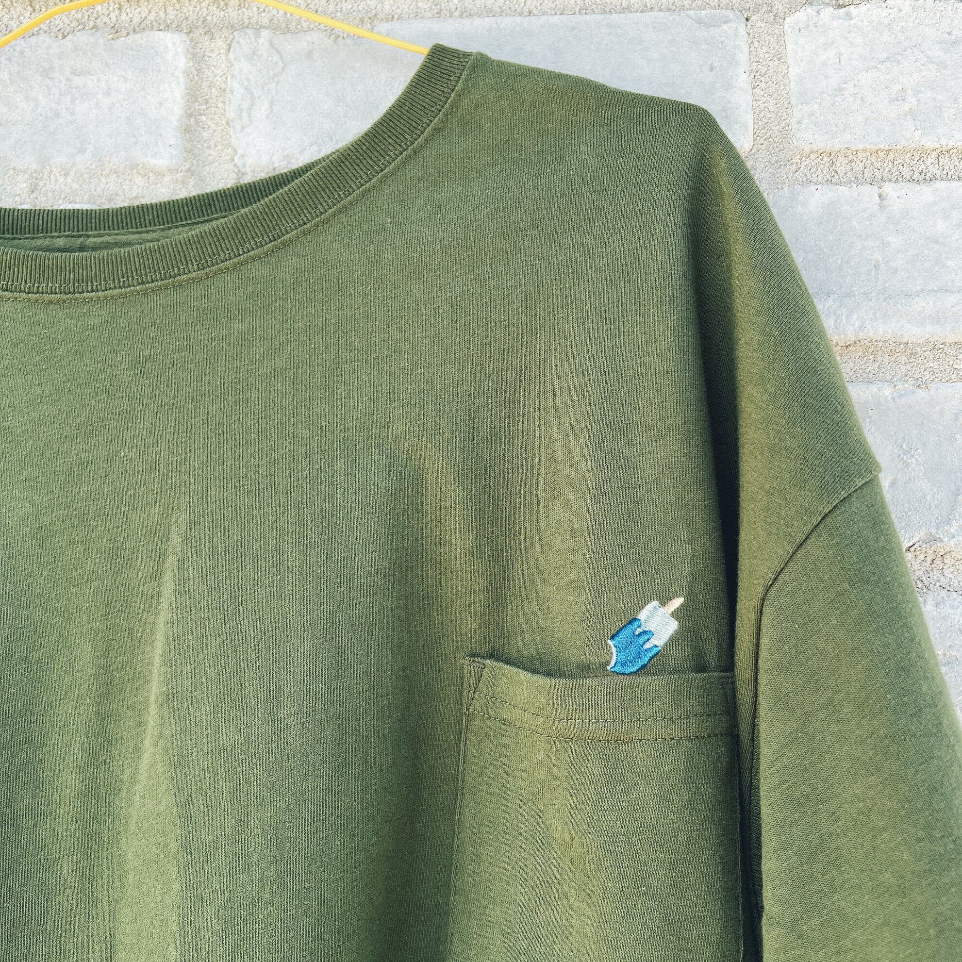 【アイスポケT 】すっきりさっぱり「しゅわしゅわソーダ」カーキ