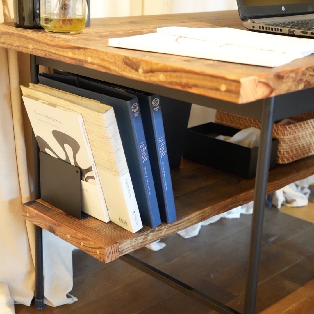 杉古材のワークデスク【ハンドメイド家具】 杉古材のワークデスク【ハンドメイド家具】